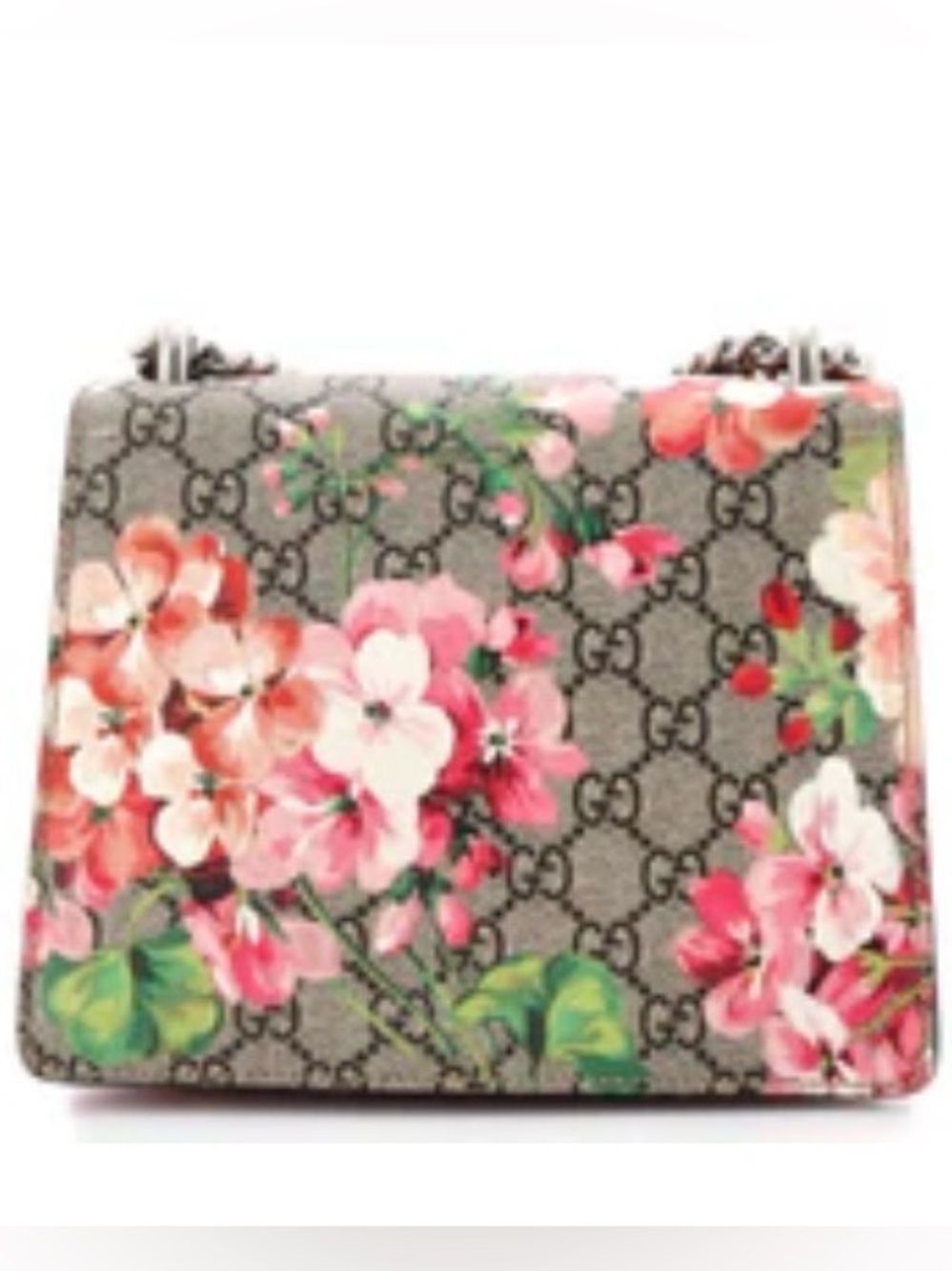 Gucci GG Supreme Crossbody Mini Blooms Dionysus Bag Limited Edition Pink Beige - Picture 3 of 16
